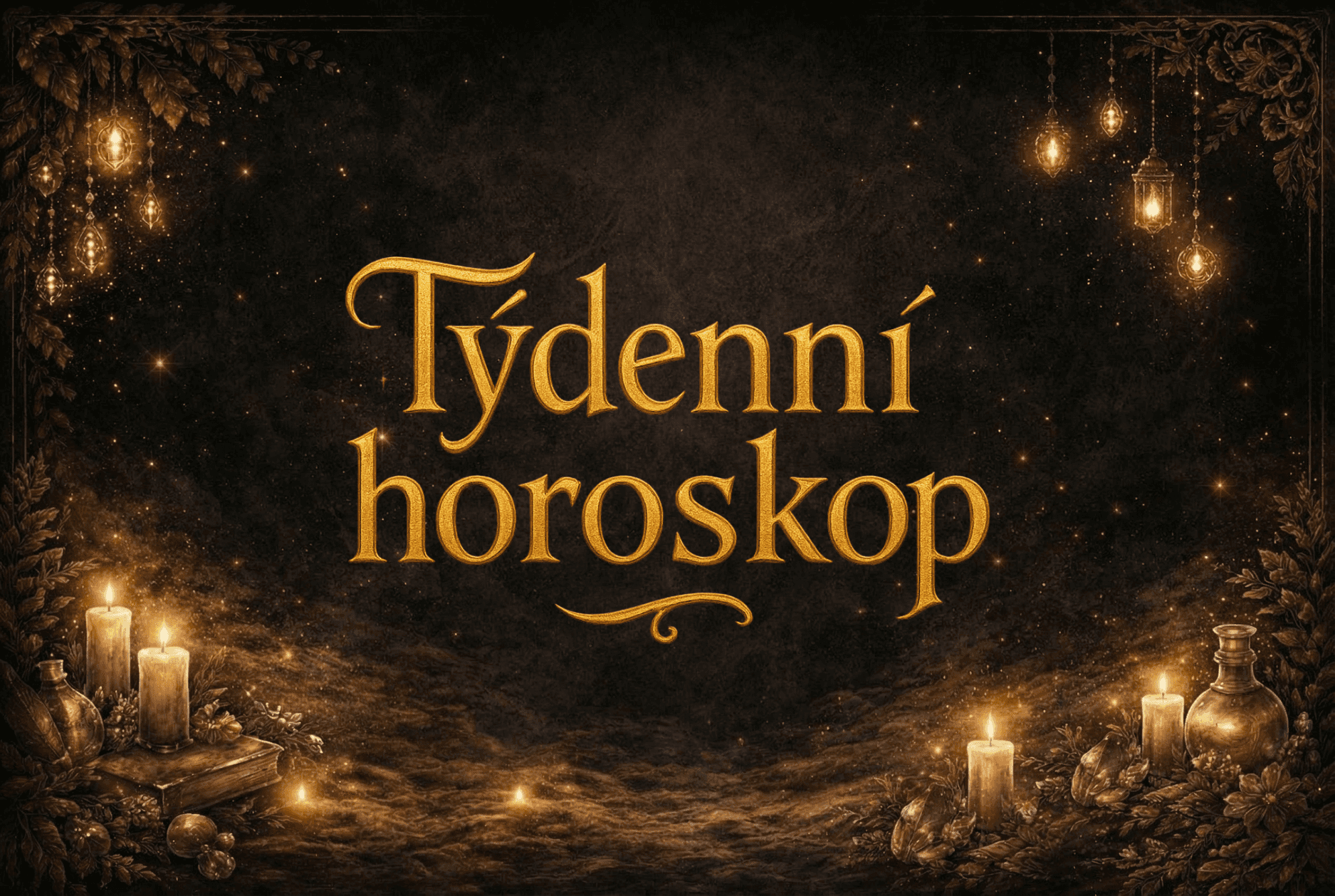 Týdenní - aktuální týden
